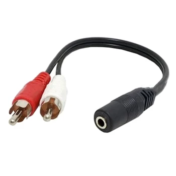 2 Male RCA Plug Y Adapter Audio Cables 3.5mm Stereo Female Mini Jack To 2 Male RCA Mini Plug Y Optical Adapter Audio 1/8 Cable
2 Male RCA Plug Y Adapter Audio Cables 3.5mm Stereo Female Mini Jack To 2 Male RCA Mini Plug Y Optical Adapter Audio 1/8 Cable