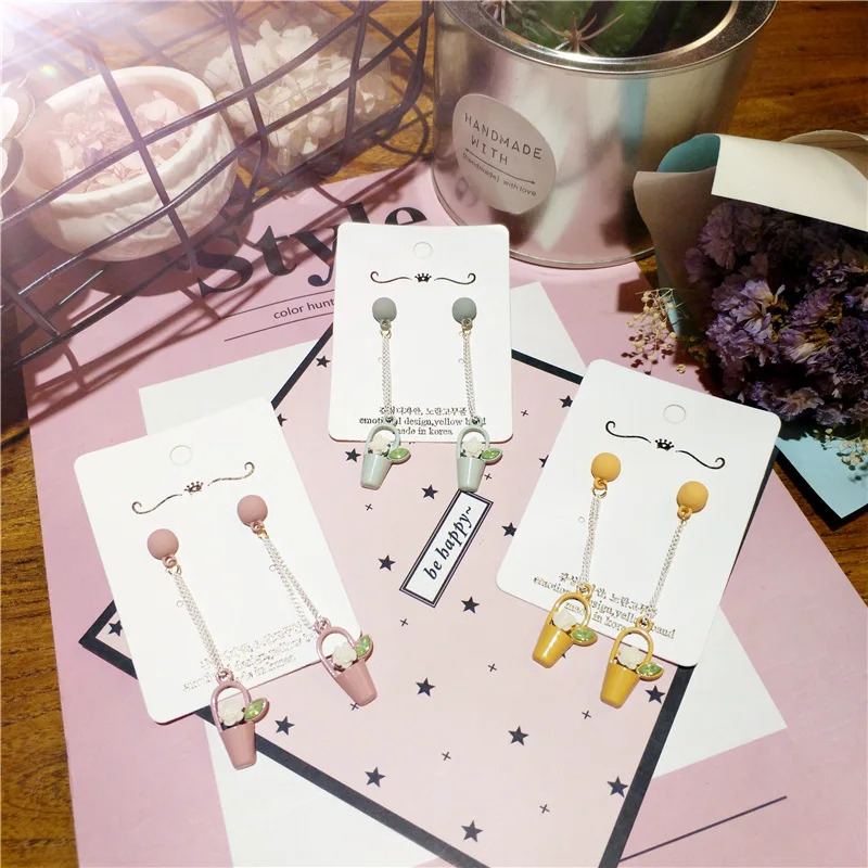 Korea Handmade Alloy Acrylic Cartoon Flower Pot Women Drop Earrings Dangle Earrings Fashion Jewelry Accessories-JQD5
Korea Handmade Alloy Acrylic Cartoon Flower Pot Women Drop Earrings Dangle Earrings Fashion Jewelry Accessories-JQD5