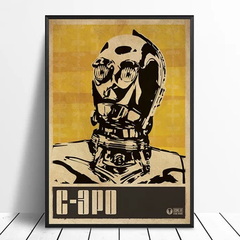 C-3PO Star Wars Pop Art Minimalism Vintage Movie Poster Home Decor Wall Decor Wall Art Canvas Print
C-3PO Star Wars Pop Art Minimalism Vintage Movie Poster Home Decor Wall Decor Wall Art Canvas Print