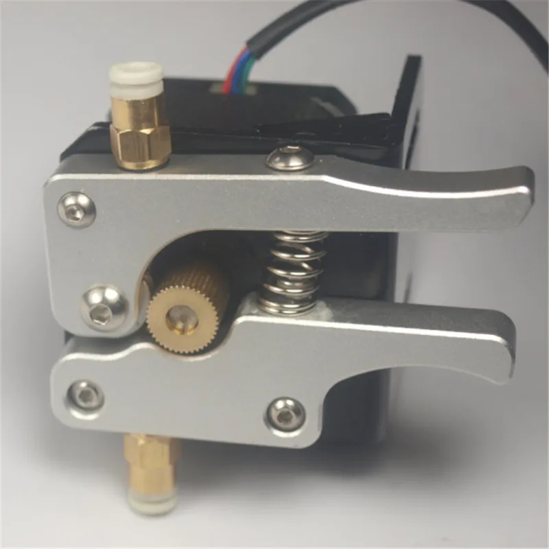 Super quality Reprap 3D printer 1.75 mm all metal aluminum Anodized full bowden extruder with 17 nema stepper motor
Super quality Reprap 3D printer 1.75 mm all metal aluminum Anodized full bowden extruder with 17 nema stepper motor