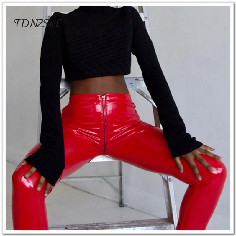 pvc jeans womens