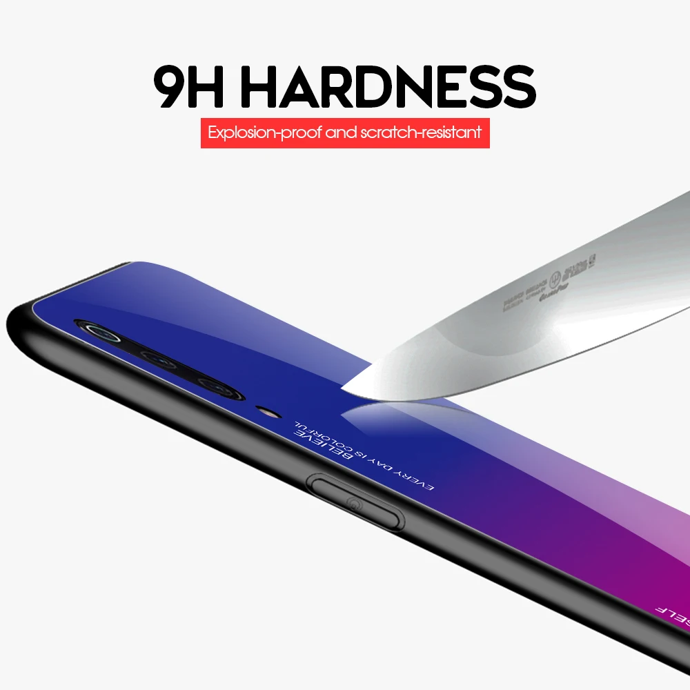 Case For Xiaomi 9 8 6 Luxury Brand Gradient Tempered Glass Case For Xiaomi 9 SE 8 Lite Mix2S Edge Soft TPU Cover Hot Sale Case For Xiaomi 9 8 6 Luxury Brand Gradient Tempered Glass Case For Xiaomi 9 SE 8 Lite Mix2S Edge Soft TPU Cover Hot Sale