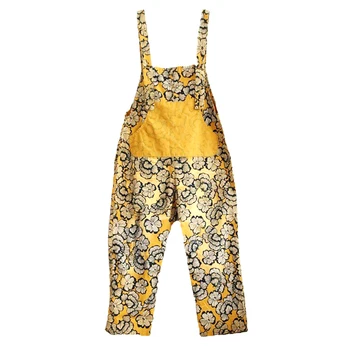 Loose plus size women print denim Jumpsuits 2019 spring autumn new fashion hole cotton yellow female Body suit Rompers gx948
Loose plus size women print denim Jumpsuits 2019 spring autumn new fashion hole cotton yellow female Body suit Rompers gx948