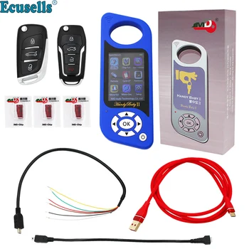 Handy Baby 2 II Key Programmer Hand-held Car Key Copy Key Programmer for 4D/46/48 Chips 96bit 48 function English Spanish BLUE
Handy Baby 2 II Key Programmer Hand-held Car Key Copy Key Programmer for 4D/46/48 Chips 96bit 48 function English Spanish BLUE