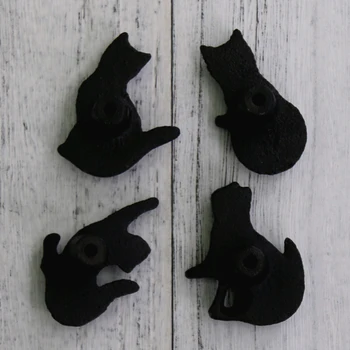 Vintage Cast Iron CAT cabinet drawer handles pull rustic Knob Cupboard Hardware Pull Decor 2PCS
Vintage Cast Iron CAT cabinet drawer handles pull rustic Knob Cupboard Hardware Pull Decor 2PCS
