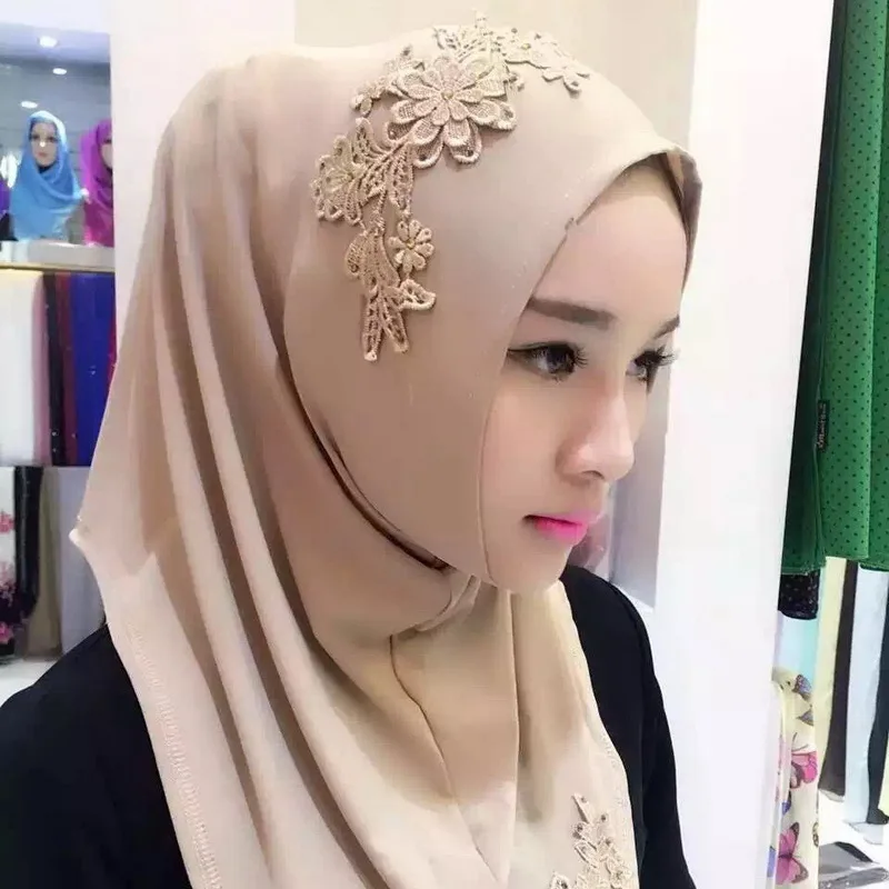 Woman Solid Color Rhinestone Lace Match Shining Sequins Chiffon Silk Popular Shawls Scarf Headband Muslim Scarves Free Shipping
Woman Solid Color Rhinestone Lace Match Shining Sequins Chiffon Silk Popular Shawls Scarf Headband Muslim Scarves Free Shipping