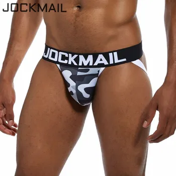 JOCKMAIL Brand Camouflage Men jockstrap polyester comfortable Sexy men brief Bikini tanga hombre G-string Thongs Gay underwear
JOCKMAIL Brand Camouflage Men jockstrap polyester comfortable Sexy men brief Bikini tanga hombre G-string Thongs Gay underwear