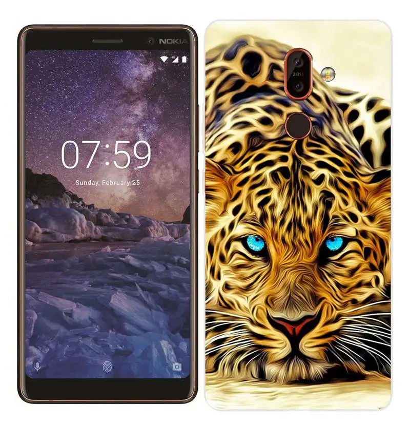 Arvin Case for Nokia 7 Plus Silicon Cover For Nokia 2.1 3.1 5.1 6.1 Transparent Fundas for Nokia X6 Soft TPU Nokia 3 5 6 7 8 Bag (15)