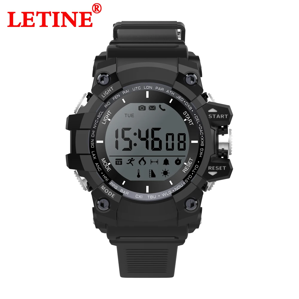 XR05 Outdoor Smart Watch Sports Waterproof Wacth Altitude Meter Pedometer Bluetooth 4.0 Fitness Tracker Watch For IOS Android
XR05 Outdoor Smart Watch Sports Waterproof Wacth Altitude Meter Pedometer Bluetooth 4.0 Fitness Tracker Watch For IOS Android