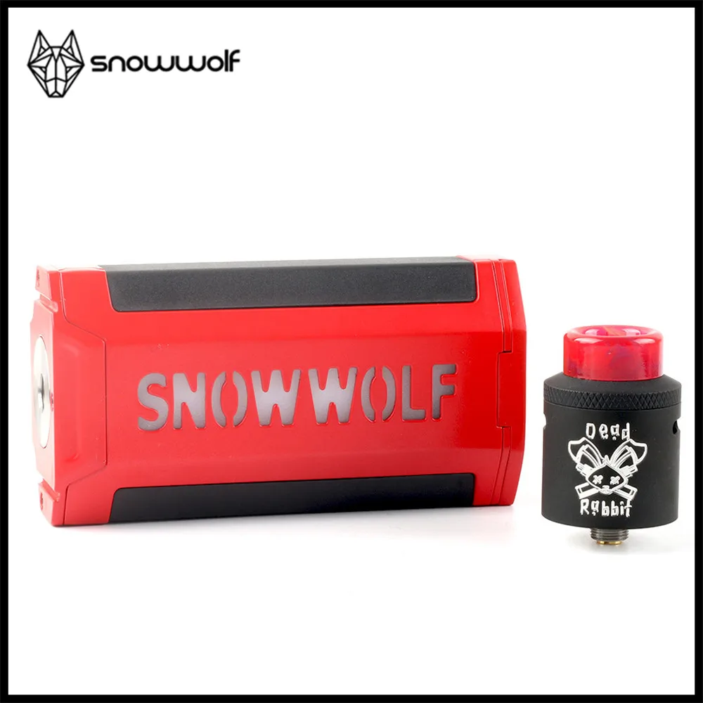 Original Snowwolf Vfeng S Dead Rabbit E Cigarette Vape Kit 230W Vfeng-S Box Mod Fit Dead Rabbit RDA Vaporizer Full Kit
Original Snowwolf Vfeng S Dead Rabbit E Cigarette Vape Kit 230W Vfeng-S Box Mod Fit Dead Rabbit RDA Vaporizer Full Kit