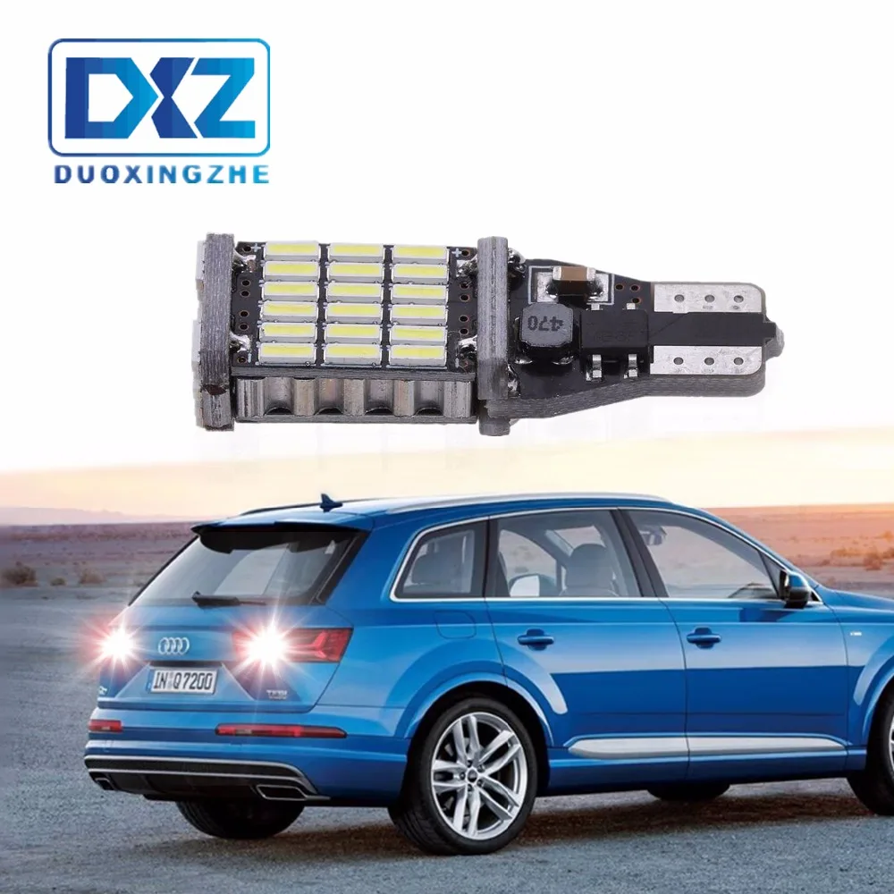 DXZ 2PCS Car LED W16W T15 BulbTurn signal Reverse Lights Super brights Auto Light 12V 24V
DXZ 2PCS Car LED W16W T15 BulbTurn signal Reverse Lights Super brights Auto Light 12V 24V