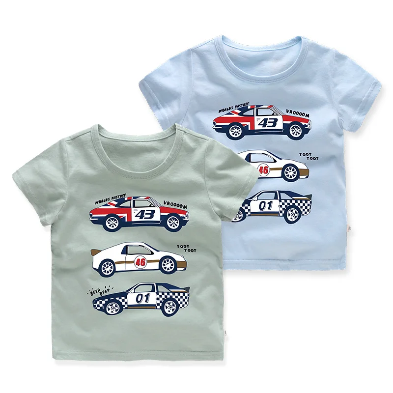 2-9 Years Toddler Boys Tops Cartoon Car T Shirt New Summer Cotton Children Kids Tees Baby Boys Girls T-Shirts Children's Clothes
2-9 Years Toddler Boys Tops Cartoon Car T Shirt New Summer Cotton Children Kids Tees Baby Boys Girls T-Shirts Children's Clothes