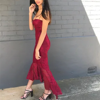 New Women Trumpet Bandage Dress Top Quality Sexy Wine Red Blue Lace Mid Calf Rayon Bandage Dress Evening Party Dress
New Women Trumpet Bandage Dress Top Quality Sexy Wine Red Blue Lace Mid Calf Rayon Bandage Dress Evening Party Dress