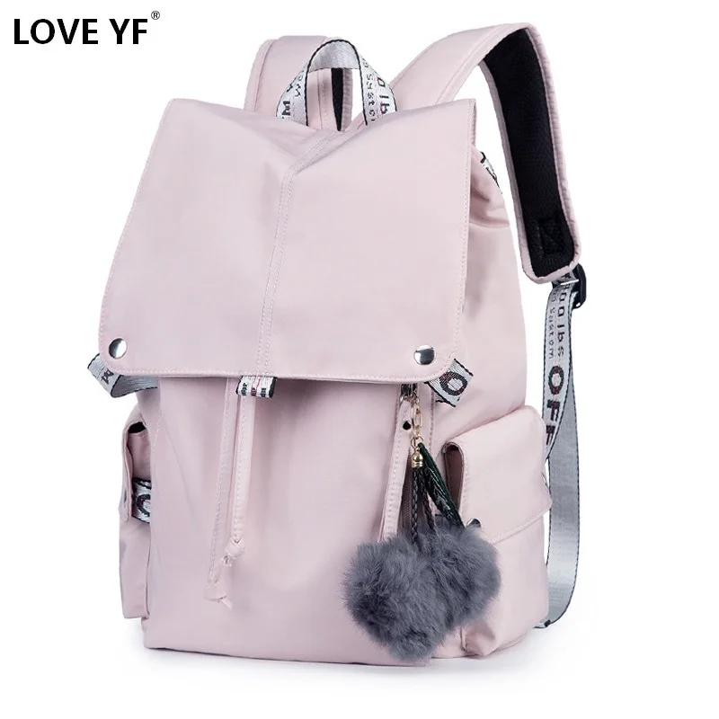 Casual Backpacks Women's Black and Pink Waterproof Backpack Girl Backpack Student Backpack Mochila das mulheres shoulder bag
Casual Backpacks Women's Black and Pink Waterproof Backpack Girl Backpack Student Backpack Mochila das mulheres shoulder bag