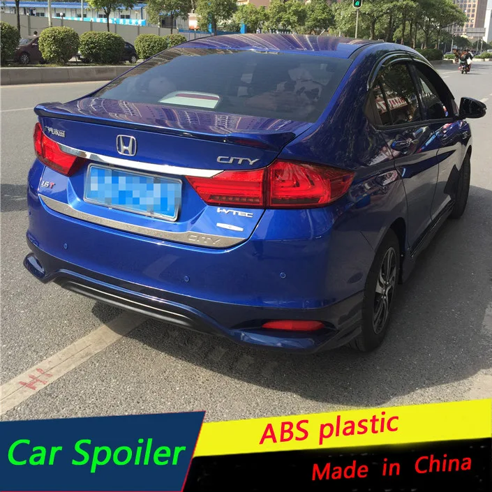 For Honda City Spoiler High Quality ABS Material Car Rear Wing Primer black/white trunk Spoiler For 2015 2016 2017 City
For Honda City Spoiler High Quality ABS Material Car Rear Wing Primer black/white trunk Spoiler For 2015 2016 2017 City