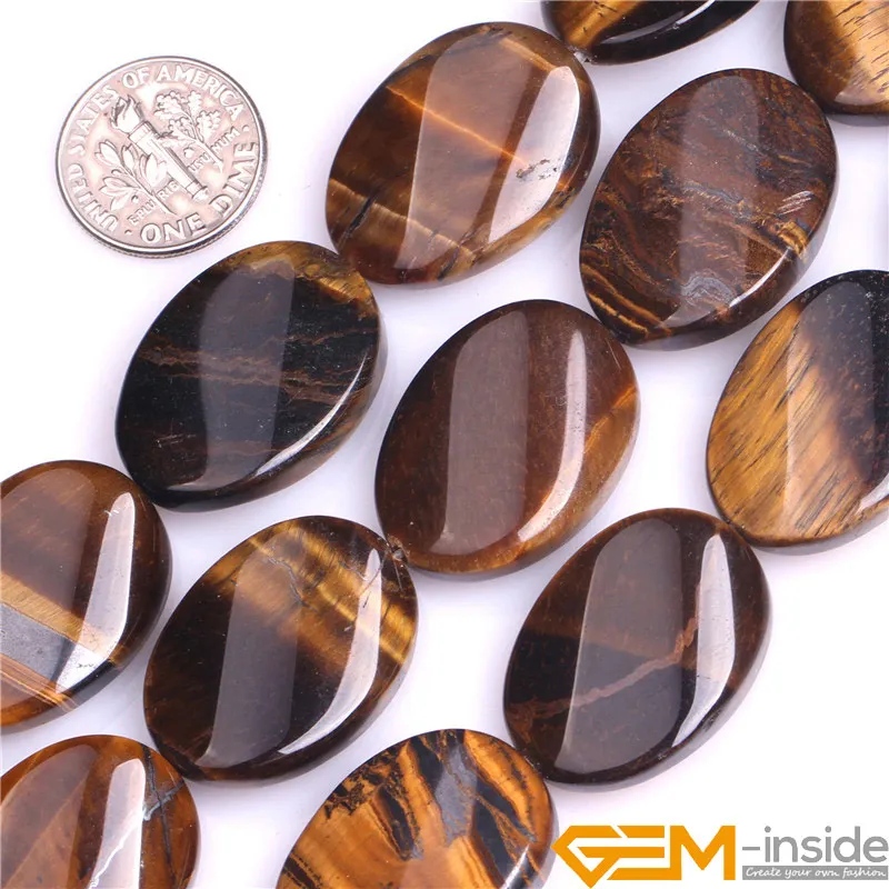 Oval Shape Beads Natural Stone Beads DIY Bead For Jewelry Making Selectable: Tiger Eyes, red jaspers,Agat,Strand 15 Inch
Oval Shape Beads Natural Stone Beads DIY Bead For Jewelry Making Selectable: Tiger Eyes, red jaspers,Agat,Strand 15 Inch