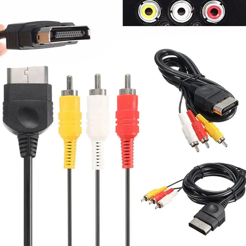 Audio Video Composite AV Cable 3 RCA Home TV Wire Cord for Xbox Console Cable Audio Video Composite for Xbox Console Cable
Audio Video Composite AV Cable 3 RCA Home TV Wire Cord for Xbox Console Cable Audio Video Composite for Xbox Console Cable