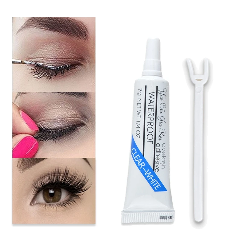 1 PCS False Eyelashes Glue Waterproof Clear White Portable Makeup Eye Lashes Adhesive Primer For Eyelash Extension maquiagem
1 PCS False Eyelashes Glue Waterproof Clear White Portable Makeup Eye Lashes Adhesive Primer For Eyelash Extension maquiagem