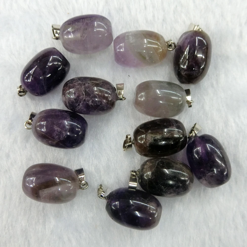 24pcs Natural Amethysts Stone Oval Round Beads Charms Hexagonal Treat Pillar Healing Reiki Point Pendant for Jewelry Making Free
24pcs Natural Amethysts Stone Oval Round Beads Charms Hexagonal Treat Pillar Healing Reiki Point Pendant for Jewelry Making Free