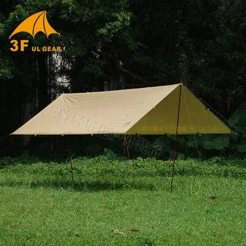 3F UL GEAR Tarp Korea National Forest 4x4.4m Anti UV 210T with Silver Coating Outdoor Large Shelter Beach Awning tourist canopy
3F UL GEAR Tarp Korea National Forest 4x4.4m Anti UV 210T with Silver Coating Outdoor Large Shelter Beach Awning tourist canopy