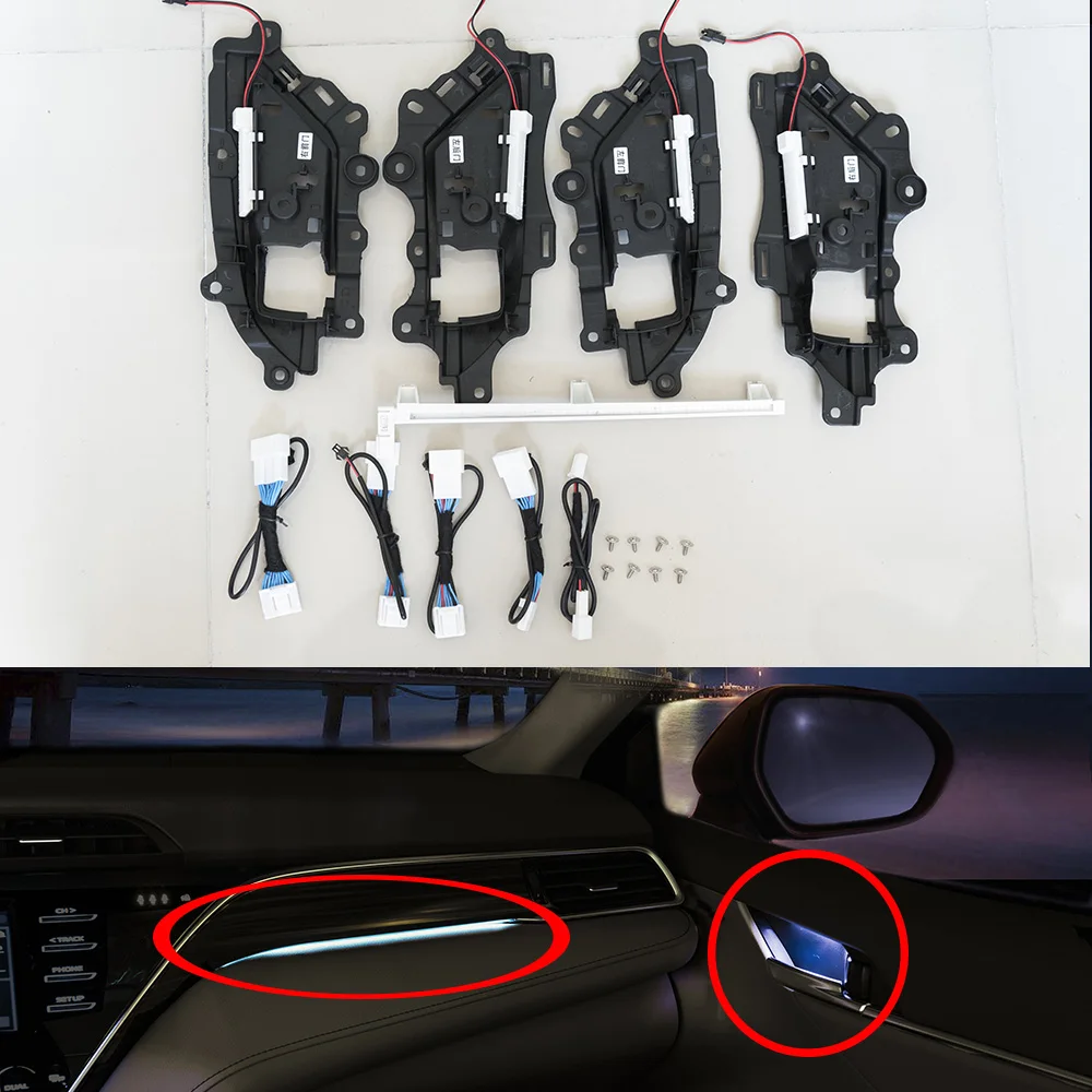 Car LED Special atmosphere lamp For Toyota Camry 2018 Decorative Lamp Door Light led light blue color car accessories
Car LED Special atmosphere lamp For Toyota Camry 2018 Decorative Lamp Door Light led light blue color car accessories