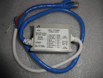 DMX constant voltage decoder & module;DC12V input;max 2A*3channel output;with RJ45 input
DMX constant voltage decoder & module;DC12V input;max 2A*3channel output;with RJ45 input