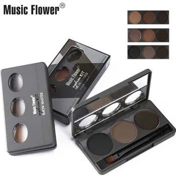 Music Flower Eyebrow Powder Palette Cosmetic Brand Eye Brow Enhancer Pro Waterproof Makeup Eye Shadow Wax With Brush Mirror Box
Music Flower Eyebrow Powder Palette Cosmetic Brand Eye Brow Enhancer Pro Waterproof Makeup Eye Shadow Wax With Brush Mirror Box