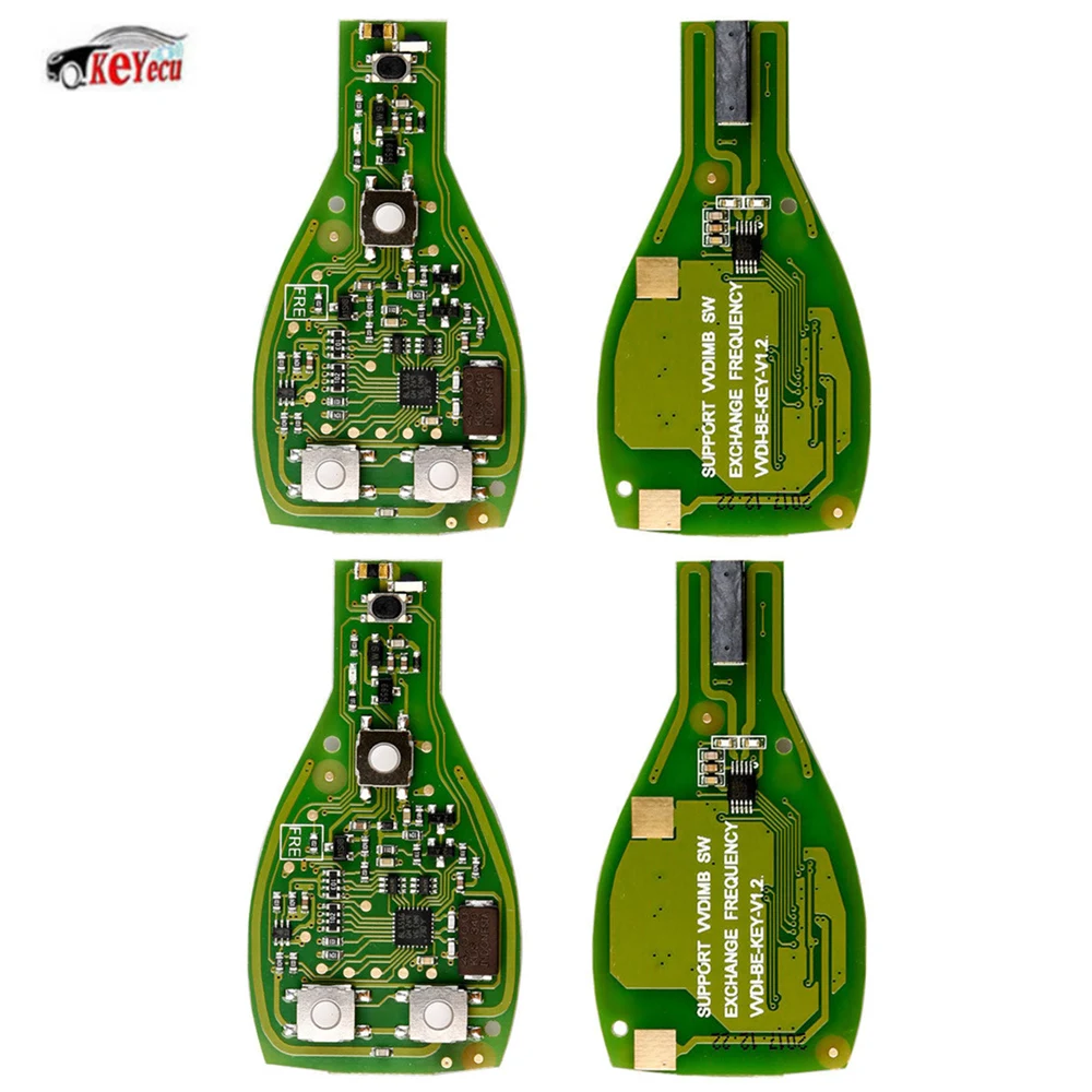 KEYECU 2 Pcs/lot Xhorse VVDI BE Key Pro Improved Version Remote Key Board Only for Mercedes-Benz 315MHz/433MHz Without Shell
KEYECU 2 Pcs/lot Xhorse VVDI BE Key Pro Improved Version Remote Key Board Only for Mercedes-Benz 315MHz/433MHz Without Shell