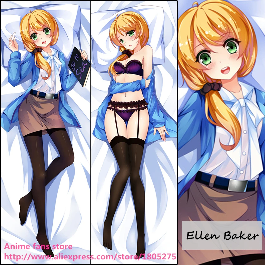NEW Anime Horizon Ellen Baker Sexy Japanese Pillowcase Pillow Case Cover decorative Hugging Body Bedding
NEW Anime Horizon Ellen Baker Sexy Japanese Pillowcase Pillow Case Cover decorative Hugging Body Bedding