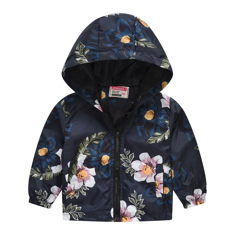 COOTELILI Baby Clothes Clothing Dinosaur Cat Kids Boys Jacket Coat Autumn Hooded Outerwear Coats Windbreaker Jacket For Girls (24)