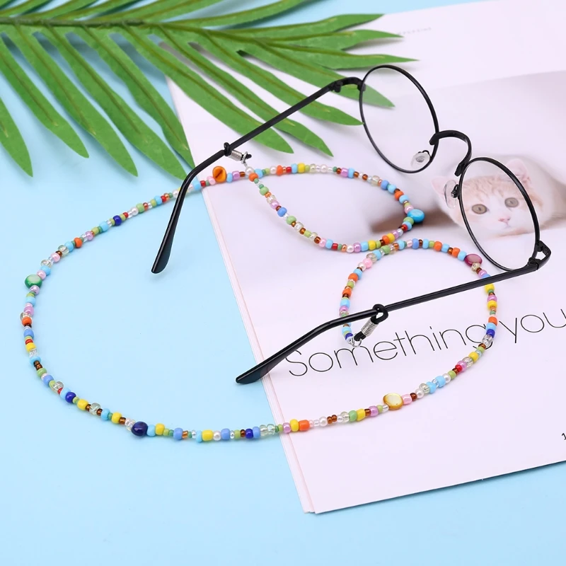 Fashion Women Glass Beaded Eyewear Cord colorful Eyeglass Chain Reading Glasses Chain
Fashion Women Glass Beaded Eyewear Cord colorful Eyeglass Chain Reading Glasses Chain