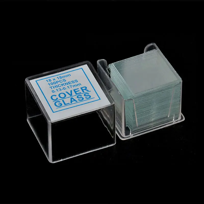 Microscope accessories 100pc 18mm Square Microscope Cover Glass Slide Slips Lab Consumable
Microscope accessories 100pc 18mm Square Microscope Cover Glass Slide Slips Lab Consumable