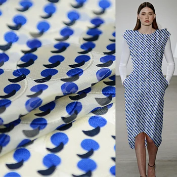 Silk burnt-out silk fabric middle thickness 19momme blue polka dot style 18.5momme 45" width,SBO032
Silk burnt-out silk fabric middle thickness 19momme blue polka dot style 18.5momme 45" width,SBO032