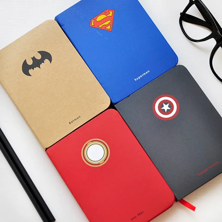 Super Hero Notebook Thick Portable Notepad Creative Hardcover Sketchbook Colour Paper Diary Book Gift Superman Captain America
Super Hero Notebook Thick Portable Notepad Creative Hardcover Sketchbook Colour Paper Diary Book Gift Superman Captain America
