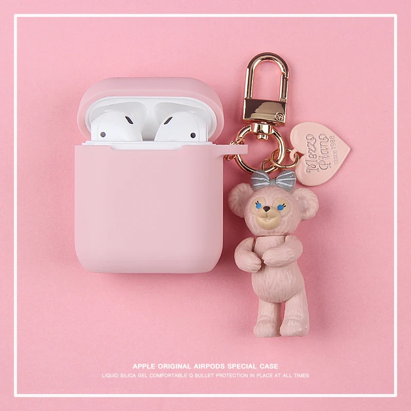 Duffy bear Decorative Silicone Case for Apple Airpods Case Accessories Protective Cover Bluetooth Earphone Case Key Ring Gifts
Duffy bear Decorative Silicone Case for Apple Airpods Case Accessories Protective Cover Bluetooth Earphone Case Key Ring Gifts