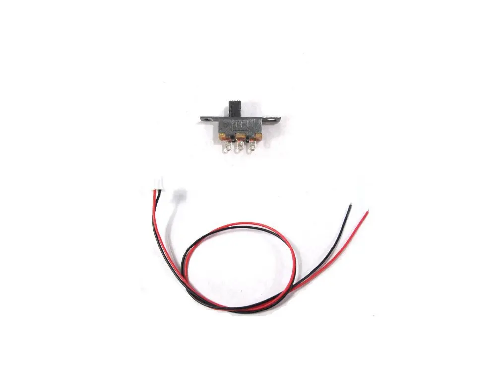 HENGLONG spare parts BB shoot/smoke generator ON/OFF switch with 2-pin single head cable, for henglong 1:16 1/16 rc tank
HENGLONG spare parts BB shoot/smoke generator ON/OFF switch with 2-pin single head cable, for henglong 1:16 1/16 rc tank