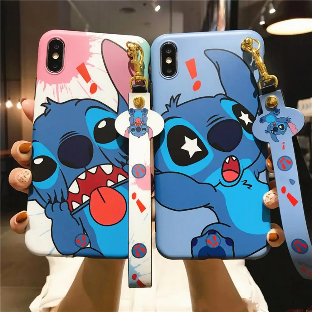 Super funny stitch wrist lanyard Bluetooth wireless Airpods headset set silicone cover for iphone MAX XS XR 7 8plus phone cases
Super funny stitch wrist lanyard Bluetooth wireless Airpods headset set silicone cover for iphone MAX XS XR 7 8plus phone cases