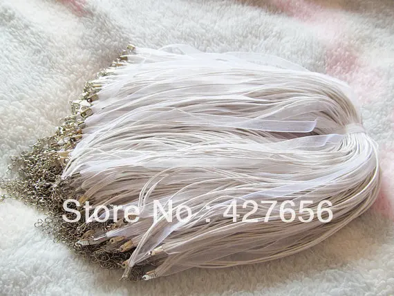 18inch Silk Organza Ribbon Voile Cord,4 Strings Waxed Cotton Necklace Cord,DIY Cord,1.8inch Extender Chain,12 x7mm Lobster Clasp
18inch Silk Organza Ribbon Voile Cord,4 Strings Waxed Cotton Necklace Cord,DIY Cord,1.8inch Extender Chain,12 x7mm Lobster Clasp