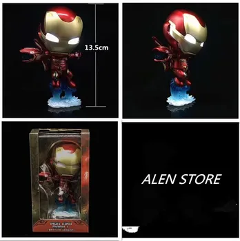 5" The Avengers3 Ironman Mark L MK50 Shaking Head Car Decoration Boxed 13cm PVC Action Figure Model Doll Toys Gift
5" The Avengers3 Ironman Mark L MK50 Shaking Head Car Decoration Boxed 13cm PVC Action Figure Model Doll Toys Gift