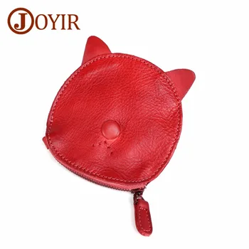 JOYIR Women Coin Purse Genuine Leather Small Mini Wallet Candy Color Girls Zipper Cat Cute Money Coin Purse Carteira Feminina
JOYIR Women Coin Purse Genuine Leather Small Mini Wallet Candy Color Girls Zipper Cat Cute Money Coin Purse Carteira Feminina