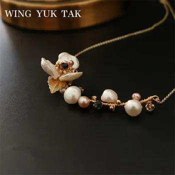 wing yuk tak Fashion Flower Freshwater Pearl Necklace For Women Classic Choker Necklace Wedding Party Jewelry Gift
wing yuk tak Fashion Flower Freshwater Pearl Necklace For Women Classic Choker Necklace Wedding Party Jewelry Gift