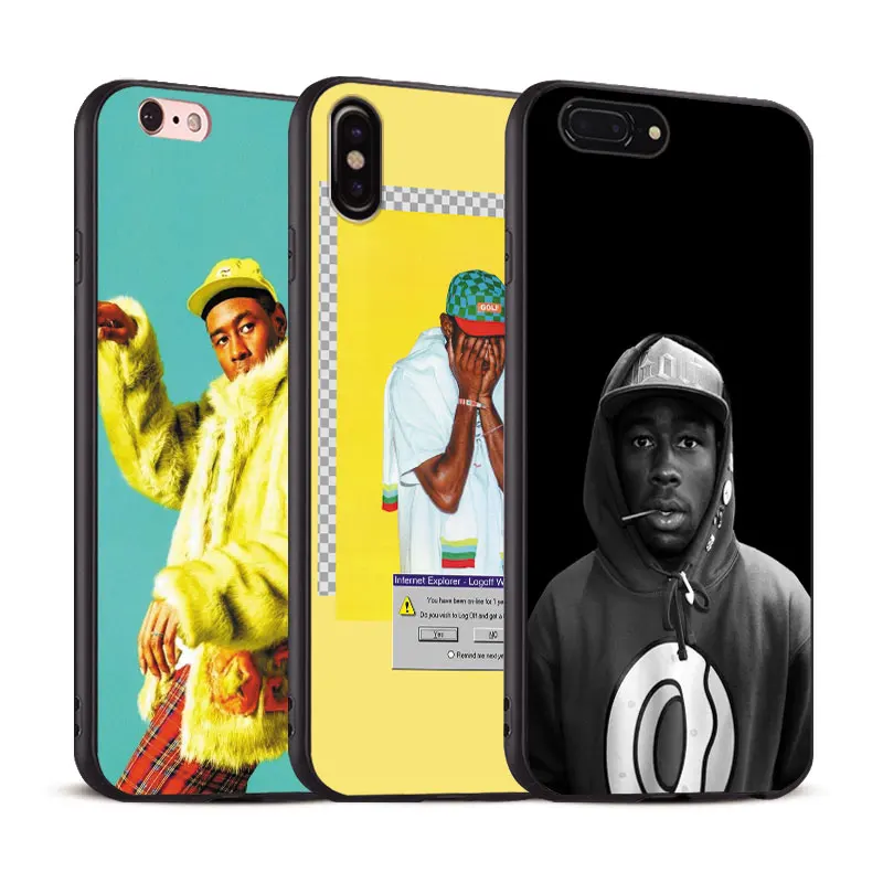 Tyler The Creator rapper Tpu Soft Silicone Phone Case Cover Shell For Apple iPhone X 8Plus 8 7Plus 7 6SPlus 6s 6Plus 6 Se 5s 5
Tyler The Creator rapper Tpu Soft Silicone Phone Case Cover Shell For Apple iPhone X 8Plus 8 7Plus 7 6SPlus 6s 6Plus 6 Se 5s 5
