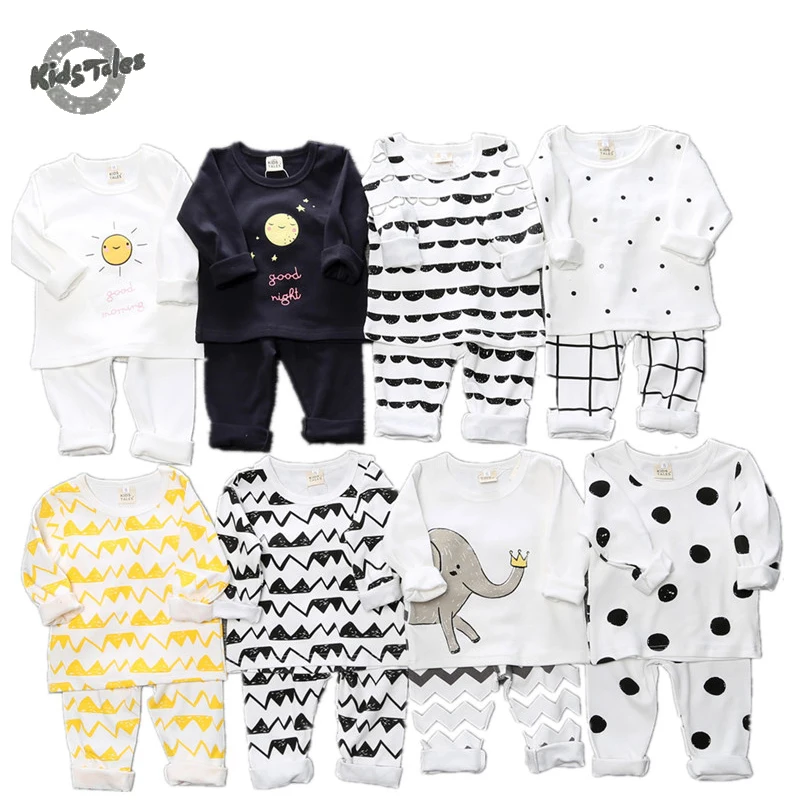 Kids Tales Fashion baby boy girl clothes set cotton long sleeved t-shirt+pants newborn infant 2pcs suit baby girl clothing sets
Kids Tales Fashion baby boy girl clothes set cotton long sleeved t-shirt+pants newborn infant 2pcs suit baby girl clothing sets