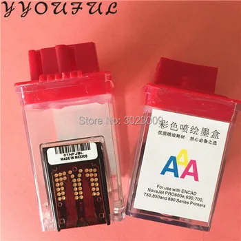 In stock 4 colors indoor printer Novajet 750 printhead for Lecai Locor Encad Novajet 600E 600 630 850 880 plotter print head 4pc 
In stock 4 colors indoor printer Novajet 750 printhead for Lecai Locor Encad Novajet 600E 600 630 850 880 plotter print head 4pc