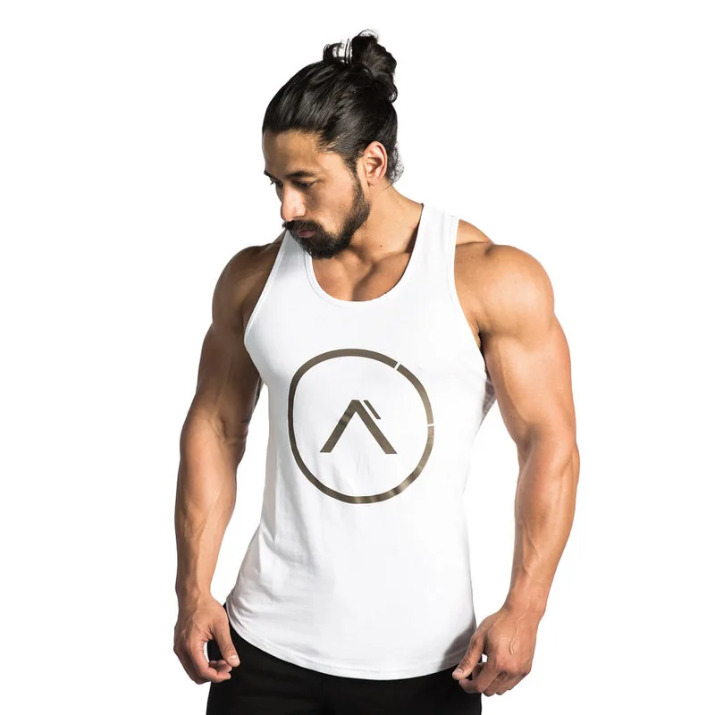 2019 Spring Summer Fitness Bodybuilding Stringers GYMS Tank Tops Clothing Sleeveless Vest Undershirt Fitness Mens Casual Print
2019 Spring Summer Fitness Bodybuilding Stringers GYMS Tank Tops Clothing Sleeveless Vest Undershirt Fitness Mens Casual Print