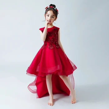 4 Colors Beading Flower Girl Dresses for Wedding Short Front Long Back Princess Prom Dress Ball Gown Backless Evening Dress
4 Colors Beading Flower Girl Dresses for Wedding Short Front Long Back Princess Prom Dress Ball Gown Backless Evening Dress
