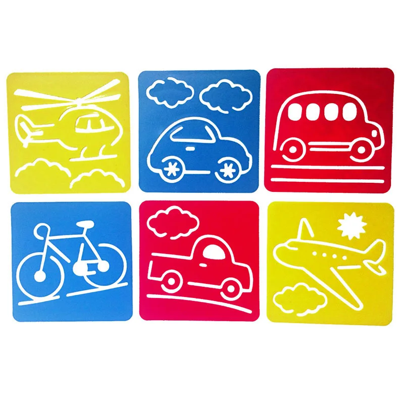6Pcs Children Multi Shaped Plastic Rulers Painting Drawing Template Stencil Learning Art Tools Drawing Toy For Kids Children
6Pcs Children Multi Shaped Plastic Rulers Painting Drawing Template Stencil Learning Art Tools Drawing Toy For Kids Children