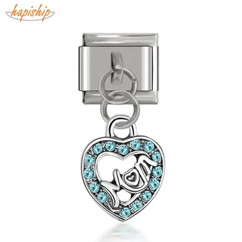 Hapiship 2019 New Original Daisy Heart Mom Color Rhinestone Italian Charm Fit 9mm Bracelet Stainless Steel Jewelry Making DJ052
Hapiship 2019 New Original Daisy Heart Mom Color Rhinestone Italian Charm Fit 9mm Bracelet Stainless Steel Jewelry Making DJ052