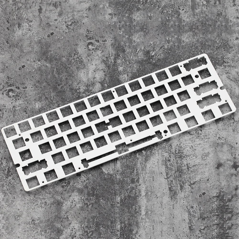 60% Aluminum Mechanical Keyboard Plate support Gh60 gk61 white color only support plate mount stabilizer
60% Aluminum Mechanical Keyboard Plate support Gh60 gk61 white color only support plate mount stabilizer