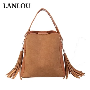 LANLOU New Handbag bags for women 2019 Bucket bag Retro Tassel Shoulder bag luxury handbags women bags designer Ladies Crossbody
LANLOU New Handbag bags for women 2019 Bucket bag Retro Tassel Shoulder bag luxury handbags women bags designer Ladies Crossbody